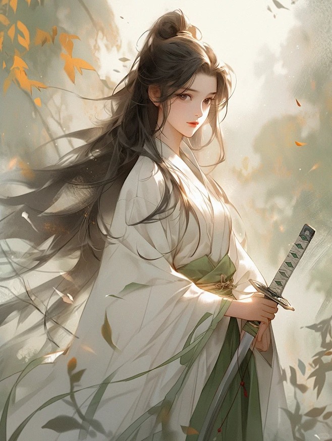 可商AI素材｜仙侠少女_1_林咕咕AI素...