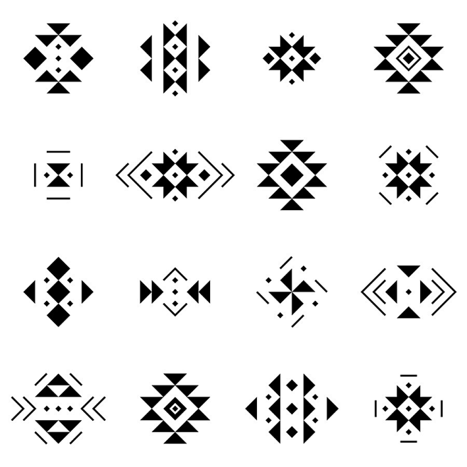 Collection of tribal...