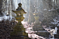 上色見熊野座神社 下雪时 起雾时 新年伊始... 来自动漫绘馆 - 微博