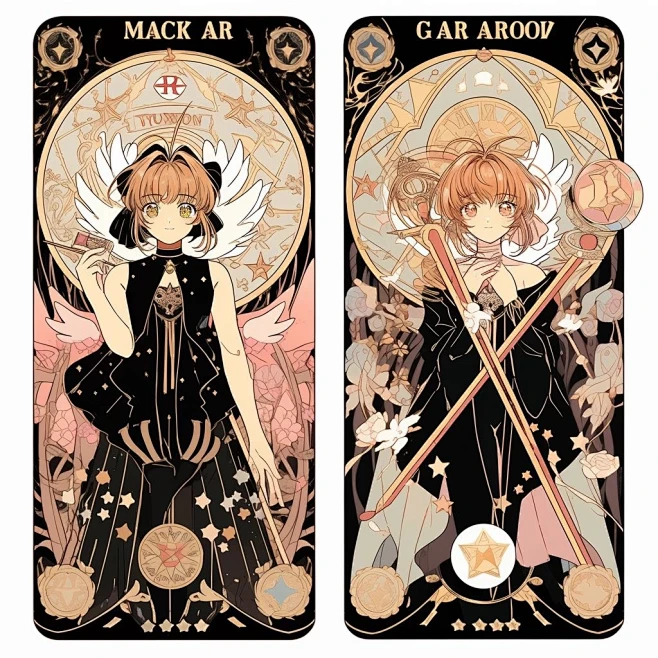 卡牌设计-魔法少女小樱yyd_6_灵感魔法学院_来自小红书网页版-花瓣网