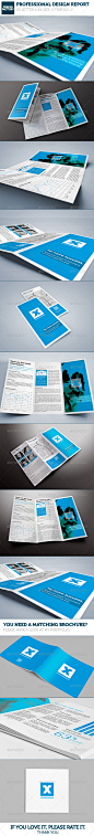 Clean Corporate Indesign Brochure - Trifold - Corporate Brochures