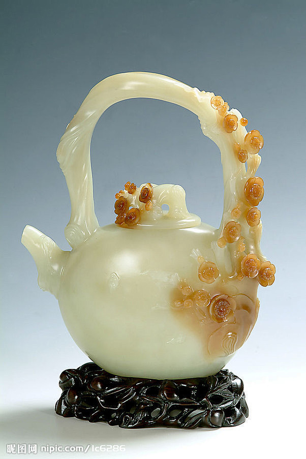 {东方系列}实拍中国古代茶壶（青玉壶，紫砂壶等等）