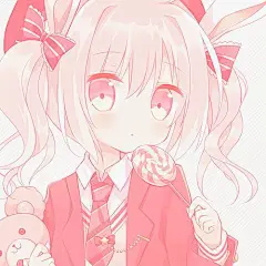 少女心 头像 二次元情侣 动漫自截 玉子市场 猫女孩 魔法少女小圆 干物妹小埋@柳轻尘