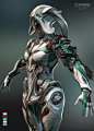 Warframe - Ivara Youkai, Alessandro Sarritzu : Alternate skin + brand new helmet for the original character Ivara from Digital Extremes - Warframe.