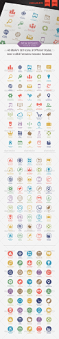 Modern SEO Services Icons - GraphicRiver Item for Sale