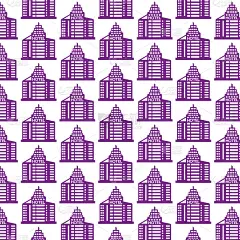 图案背景五星级酒店图标