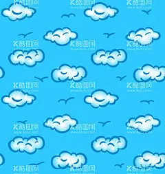 云朵图案  - 源文件下载【酷图网】卡通云朵图案,卡通,素材,插图,元素,矢量,可爱,云朵素材,卡通云朵,手绘,壁纸,云朵插画,插画,清新,无缝,印花,循环,连续,图案,数码,布料,服装,包装,包装纸,简约,时尚,背景,四方,平铺,云朵图案,云朵,卡通图案,底纹,面料,手账,桌布,童装,云图案,白云,棉花,蓝色,深蓝,趣味,线稿,动感,