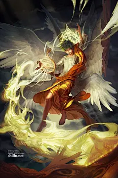 加拿大华裔插画师华丽风格的漂亮插画！画技相当成熟的作品！