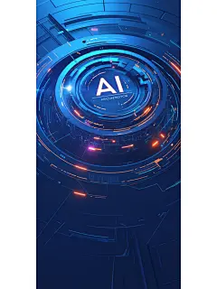 Mj | AI机械科技风3D壁纸海报 - 小红书