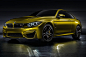 BMW Unveils the M4 Concept #M# #豪车#