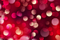   Lights, Red, Scarlet, The Color, Circles, Bokeh wallpapers