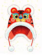 中国非遗文化｜虎头帽插画设计 - 小红书