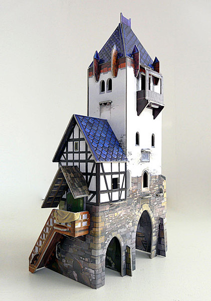 【俄】“中世纪城市”系列建筑模型装饰品