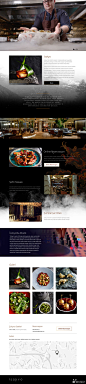 #网页设计# 高端大气餐饮美食网页设计分享 ​​​​