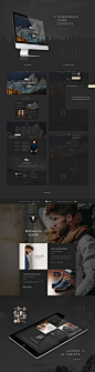 Hydrus : Hydrus is a clean and trendy PSD Template. Composed by grid based PSD’s. Can be used for a lot of type of websites, like modern corporative pages, blogs, shops, and trendy personal pages.