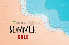 波浪,夏天,海洋,海滩,周末活动,商务