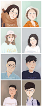 个人头像创作