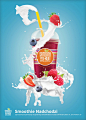 18款振奋人心的饮品海报设计