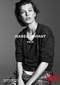 顶尖超模演绎Isabel Marant for H&M广告_网易女人