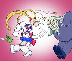 漫画人物大力水手插画欣赏#采集大赛#