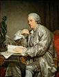 Jean-Baptiste Greuze (1725-1805) -- Claude Henri Watelet (1718-1786)
