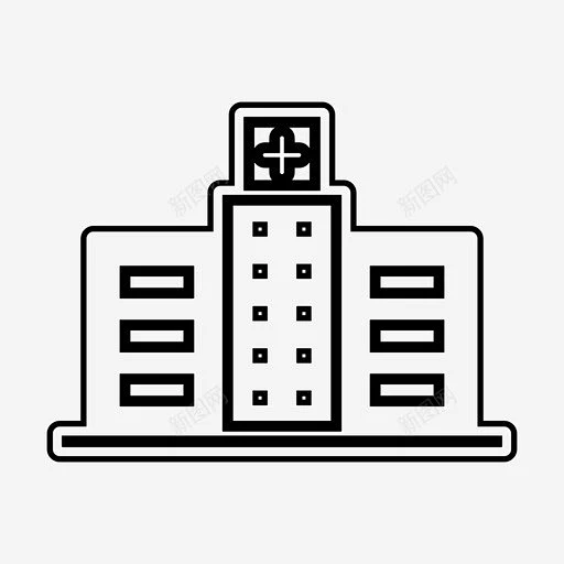 医院护理诊所图标 免费下载 页面网页 平面电商 创意素材-花瓣网