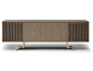 Solid wood sideboard with doors CAMPUS | Sideboard by Natuzzi