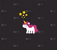 独角兽,分离着色,可爱的,华丽的,概念,幻想,图像,自然美,性格,问候