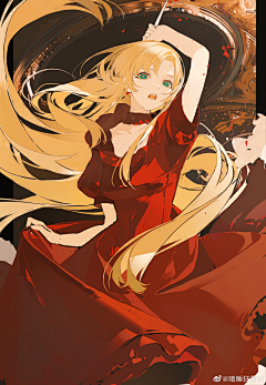 丶猫二二采集到日韩插画