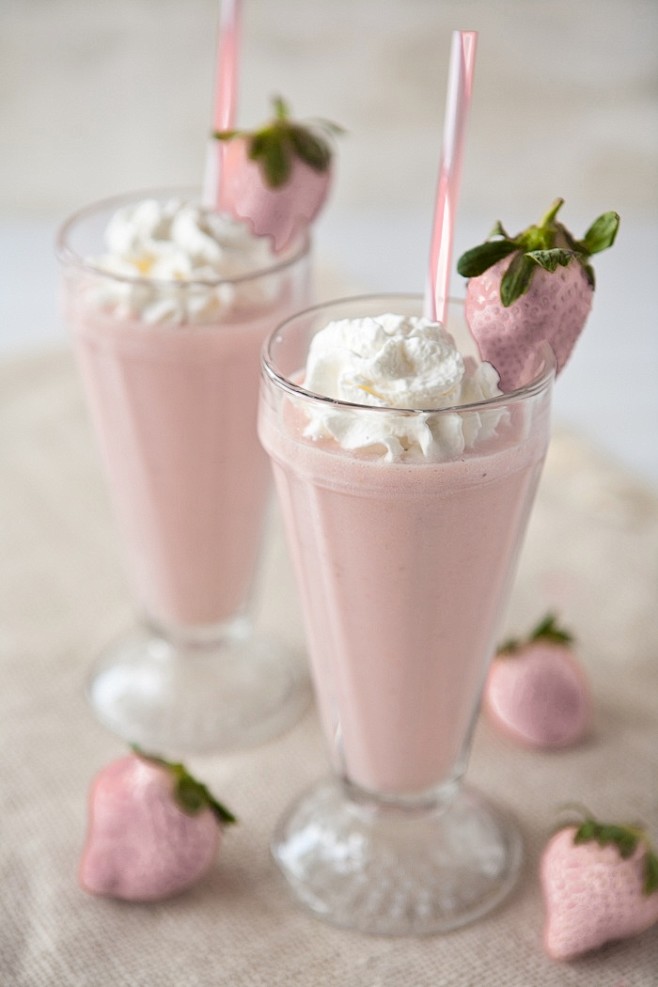 strawberry milkshake...