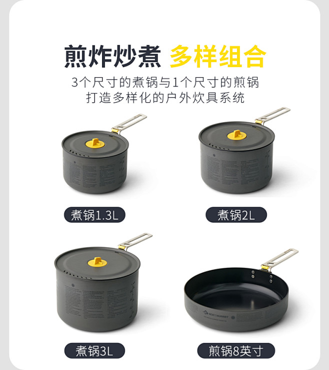 SEATOSUMMIT户外旅行餐具套装A...