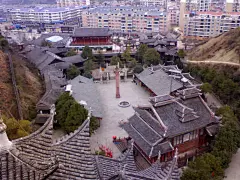 从土家风情园高处拍