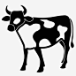 牛麋鹿牛奶图标_88ICON https://88icon.com 牛 麋鹿 牛奶 牛角 农场 奶制品 公牛 牛肉 动物