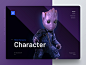 And that is number three.
A Groot landing page.

UI Challenge - #003 Landing Page
All UI Challenges

More Dennis.
Instagram  I  Portfolio