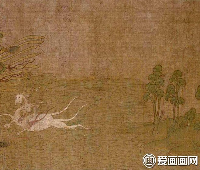 顾恺之《洛神赋图》传世名画（第16段）高...