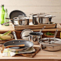 All-Clad d5 Stainless-Steel Nonstick 10-Piece Cookware Set #williamssonoma: 