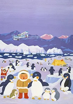 【日本画师作田忠一插画作品欣赏】