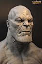 Guardians of the Galaxy, COLIN SHULVER : Thanos Concept & Scanning Head for James Gunn's Guardians of the Galaxy