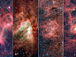 Eagle, Omega Nebula, Trifid, and Lagoon: Four Famous Nebulae