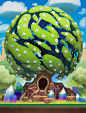 Treehouse by bearmantooth