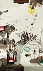 The map of the future on the Behance Network