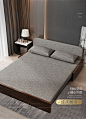 实木沙发床储物两用多功能可折叠1.8米三人简约推拉式双人折叠床-tmall.com天猫