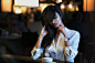 People 2000x1335 brunette long hair women model watch Daniel Wellington