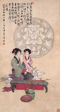 禾风君采集到工笔水墨