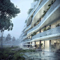 M50 Art Hotel by MUDA-Architects in Pingle,China.___________________________________________  renderingM50 Art Hotel by MUDA-Architects in Pingle,China.___________________________________________  rendering