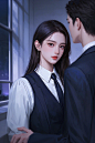 月夜啸声AI试验-现代情侣