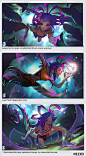 Neeko - League of Legends, Jennifer Wuestling : Jennifer Wuestling Velasco
November 20 at 4:47 PM · 
This is Neeko 
I got the chance to paint the splash for this new champion in League of Legends. I was excited to work on it and I'm really grateful for al