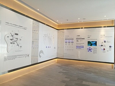 多功能展厅设计_工艺工法展示设计_房地产临时售楼处展厅展馆设计-智汀国际