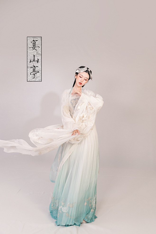 宴山亭传统汉服女装精品对襟齐胸齐腰襦裙刺绣春夏款第2批青帝淘宝网