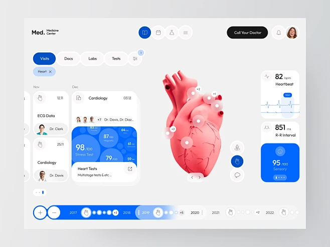 EHR UX UI Design Devlopment-花瓣网